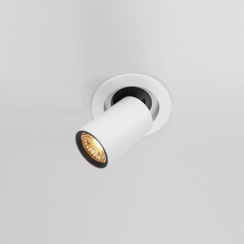 Поворотный светильник Maytoni Hidden 3000K DL045-01-10W3K-W