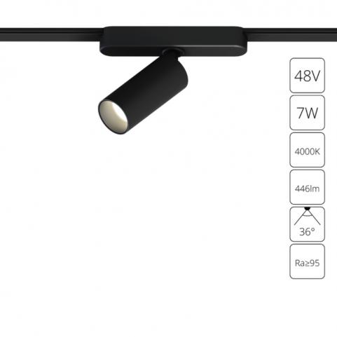 Магнитный трековый светильник Arte Lamp Rapid 4000К A6156PL-1BK