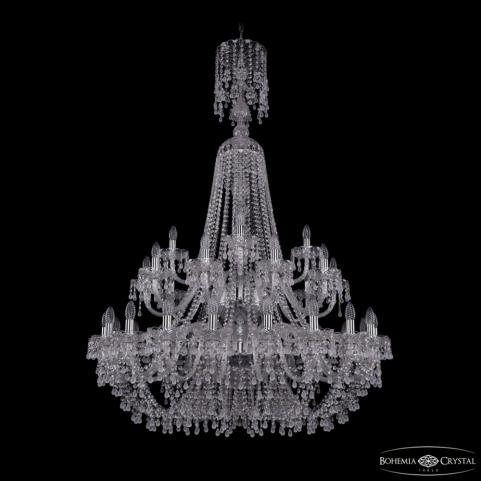 Люстра Bohemia Ivele Crystal  1410/20+10+5/400/XL-160/2d Ni V0300