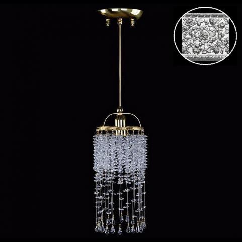 Подвесной светильник Art Glass SMALL GAME 01-01 NICKEL CE