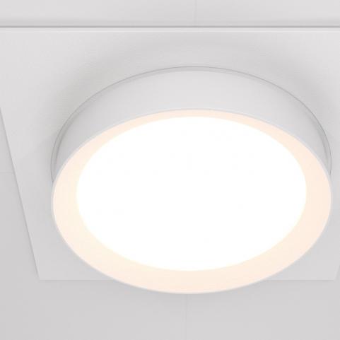 Точечный светильник Maytoni Technical Hoop DL086-GX53-SQ-W