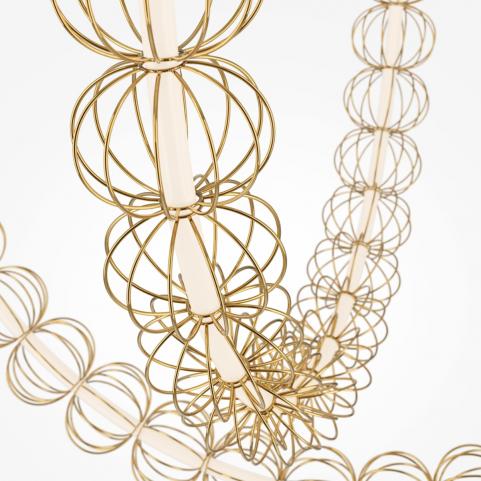 Подвесной светильник Maytoni Golden Cage MOD216PL-L55G3K