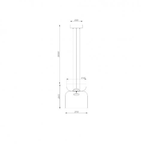 Подвесной светильник Divinare Opal 5245/33 SP-10