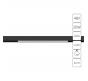 Магнитный трековый светильник Arte Lamp Linea 4000К A4663PL-1BK