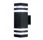 Настенный уличный светильник Arte Lamp Heather  A4413AL-2BK