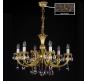 Люстра Art Glass ANASTASIA VI. BRASS ANTIQUE CE