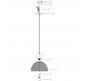 Подвесной светильник Arte Lamp Castello A7046SP-1BK