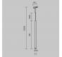 Трековый подвесной светильник Maytoni Technical Levity 2700К Skim TR191-1-3W2.7K-M-BBS