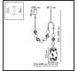 Подвесной светильник Odeon Light Karella  5444/1B